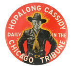 "HOPALONG CASSIDY DAILY IN THE CHICAGO TRIBUNE" FROM HAKE COLLECTION.