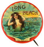 “LONG BEACH FESTIVAL OF THE SEA” 1908 COLLECTORS FAVORITE IN OUTSTANDING CONDITION.