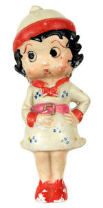 "BETTY BOOP" BISQUE FIGURE.