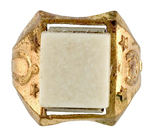 PETER PAUL CANDY RARE SECRET COMPARTMENT GLOW-IN-DARK RING.