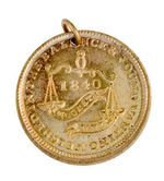 HENRY CLAY CLASSIC 1844 MEDALET IN OUTSTANDING CONDITION.