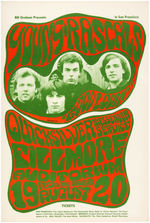 WES WILSON BILL GRAHAM CONCERT POSTER TRIO.