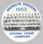 "BROOKLYN DODGERS 1953" RARE TEAM PHOTO.