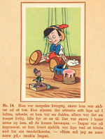 "PINOCCHIO" COMPLETE DANISH HARDCOVER CARD ALBUM