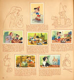 "PINOCCHIO" COMPLETE DANISH HARDCOVER CARD ALBUM