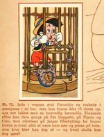 "PINOCCHIO" COMPLETE DANISH HARDCOVER CARD ALBUM