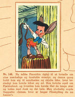 "PINOCCHIO" COMPLETE DANISH HARDCOVER CARD ALBUM