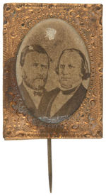 GRANT AND WILSON 1872 UNIFACE CARDBOARD PHOTO JUGATE HAKE #3117.