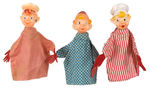 CAMPBELL'S KIDS/RICE KRISPIES ADVERTISING PUPPET LOT.