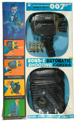 “THE OFFICIAL JAMES BOND SECRET AGENT 007 BOND-X AUTOMATIC SHOOTING CAMERA.”