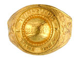 JACK ARMSTRONG "BASE BALL CENTENNIAL" RING SUPERB NEAR MINT.