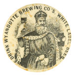 EARLY AND RARE BEER BUTTON FROM HAKE COLLECTION AND CPB.