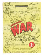 “HORRORS OF WAR” GUM CARD WRAPPER.