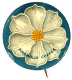 “MAGNOLIA COFFEE” BUTTON FROM HAKE COLLECTION.