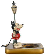 “MICKEY MOUSE” GERMAN METAL ASHTRAY (LAMP POST VARIETY).