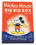 RARE "MICKEY MOUSE BIG BIG BOX."