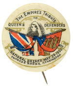 RARE QUEEN VICTORIA 1900 BADGE FROM HAKE COLLECTION.
