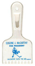 EUGENE MC CARTHY RARE FIGURAL ITEM FOR 1968 PRIMARY ELECTION