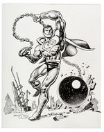 SUPERMAN ORIGINAL ERNIE CHAN SPECIALTY ART.