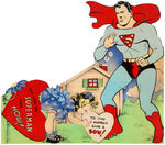 SUPERMAN VALENTINE'S DAY CARD PAIR.