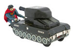 "SUPERMAN TANK" LINEMAR BATTERY-OPERATED TOY (COLOR VARIETY).