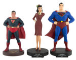 "DC COMICS CLASSIC ANIMATION MAQUETTE SERIES" FLEISCHER SUPERMAN & LOIS LANE BOXED MAQUETTES.