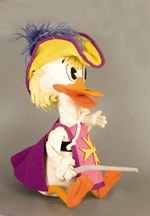 IMPRESSIVE 1950s LENCI DOLL DEPICTING DUCK AS MUSTETEER, LIKELY INSPIRED BY DONALD DUCK.