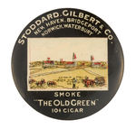 "OLD GREEN 10¢ CIGAR" MIRROR.