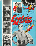 "ADVENTURES OF CAPTAIN MARVEL" MULTI-SIGNED FANZINE.