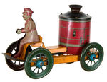 EARLY FIRE PUMPER PUSH TOY.