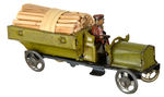 LARGER SCALE OPEN BED TRUCK PENNY TOY.