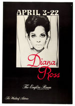 “DIANA ROSS” CONCERT POSTER.