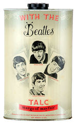 "WITH THE BEATLES" TALC TIN.