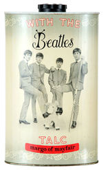 "WITH THE BEATLES" TALC TIN.