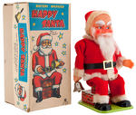“HAPPY SANTA” BATTERY OPERATED BOXED TOY.