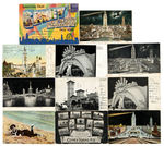 “CONEY ISLAND” LOT OF 19 POSTCARDS INCLUDING DREAMLAND.