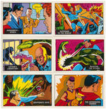 "SUPERMAN IN THE JUNGLE" ENGLISH GUM CARD SET & WRAPPER.