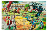 "ZORRO" VINTAGE TIN TARGET.