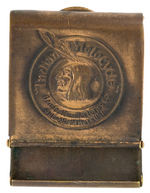 "'INDIAN MOTOCYCLE'" MATCH BOOK HOLDER.