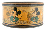 RARE MICKEY MOUSE NORWEGIAN COOKIE TIN.