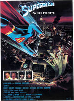 "SUPERMAN II" FOREIGN MOVIE POSTER LOT.