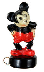 MICKEY MOUSE FIGURAL CELLULOID TAPE MEASURE.