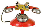 MICKEY MOUSE/DONALD DUCK TOY TELEPHONE.