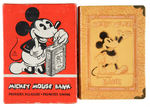 "MICKEY MOUSE BANK" WITH VERY RARE BOX.