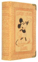 "MICKEY MOUSE BANK" WITH VERY RARE BOX.