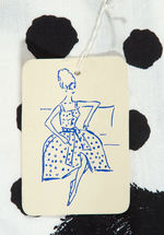 "THE BEATLES" ILLUSTRATED DRESS WITH HANG TAG.