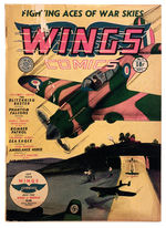 "WINGS COMICS" FIRST ISSUE.