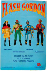 "FLASH GORDON" MEGO ACTION FIGURE SET OF FOUR.