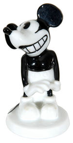 MICKEY MOUSE GRINNING PORCELAIN FIGURINE BY ROSENTHAL.