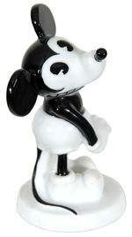 MICKEY MOUSE GRINNING PORCELAIN FIGURINE BY ROSENTHAL.